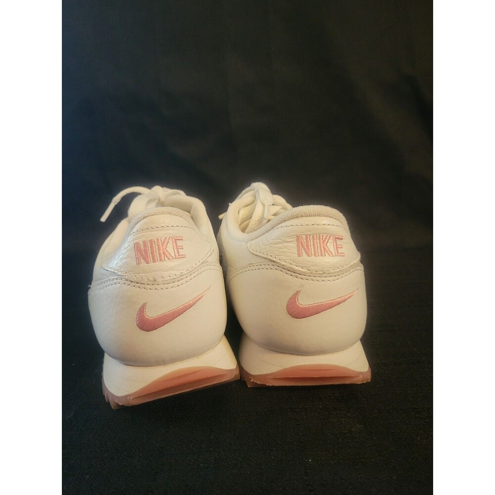 Womens NIKE CORTEZ Leather Vintage Y2K EUC Size 9 Metallic Pink/Fushia Authentic - Picture 3 of 9
